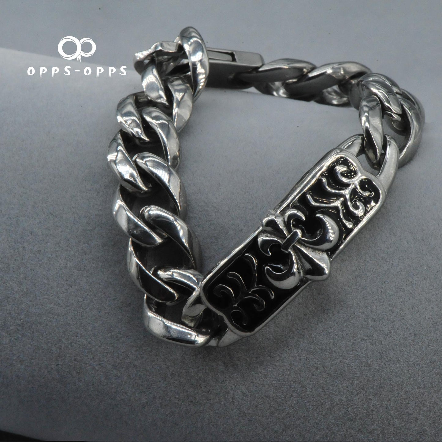PAINT FILLING PLATE BRACELET
