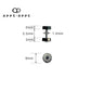 LINEAR PARTTERN STUD EARRING
