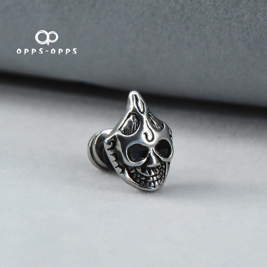 SKULL STUD EARRING