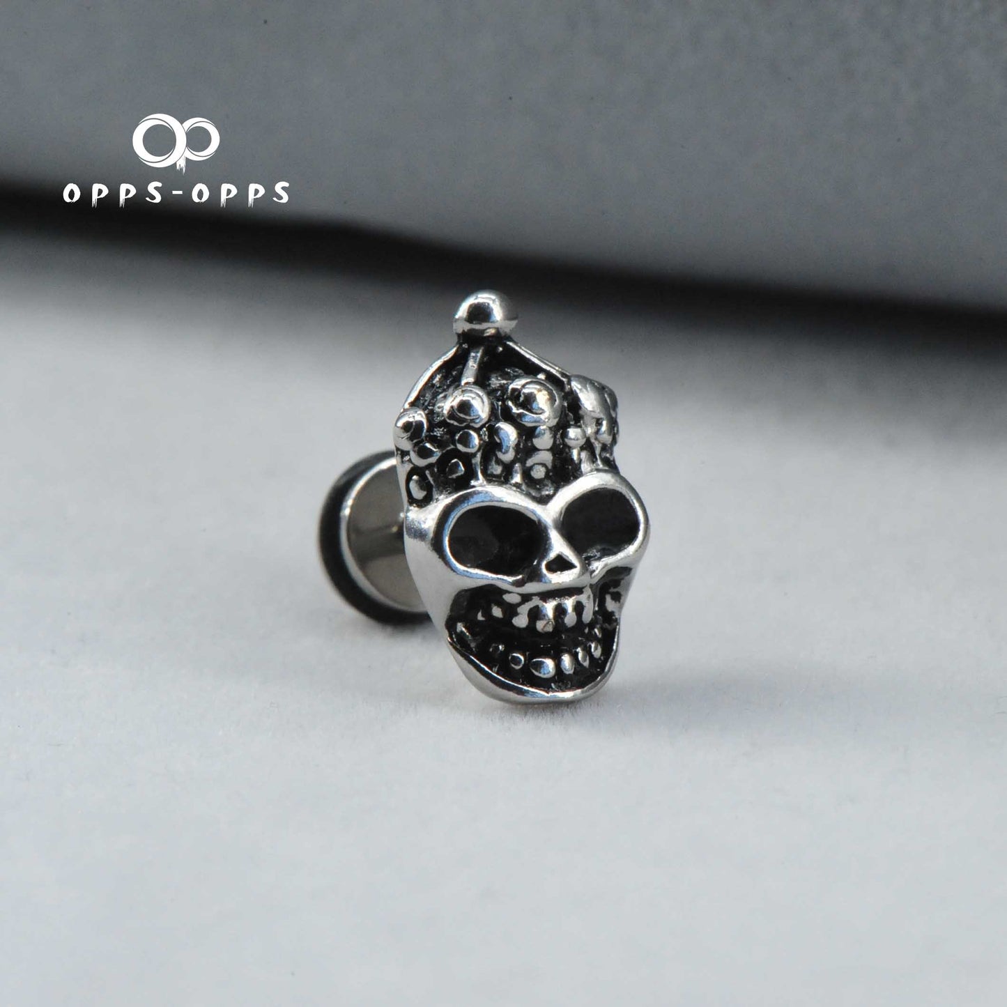 SKULL STUD EARRING