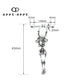 DANGLE SKELETON BARBELL