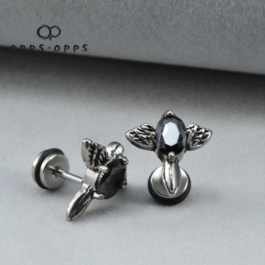 PIGEON STUD EARRING