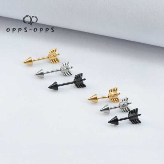 ARROW SCREW-ON EAR STUD