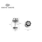 PLATE DIAMON EAR STUD
