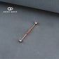 CRYSTAL DANGLE INDUSTRIAL BARBELL