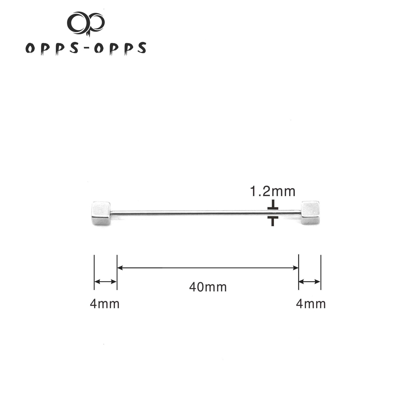 BASIC BALL/CONE INDUSTRIAL BARBELL