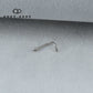 CONE END CURVES L-SHAPE NOSE STUD