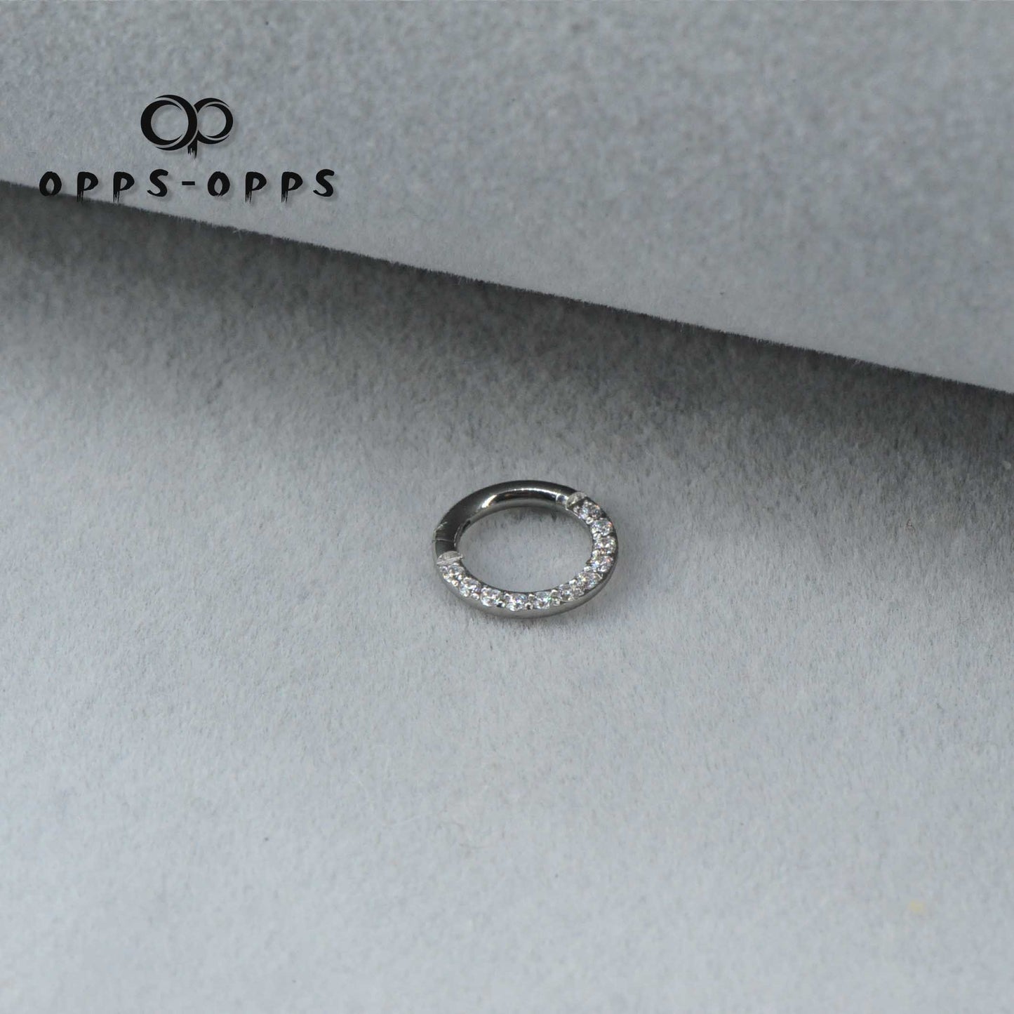 DIAMOND CLIP-ON RING