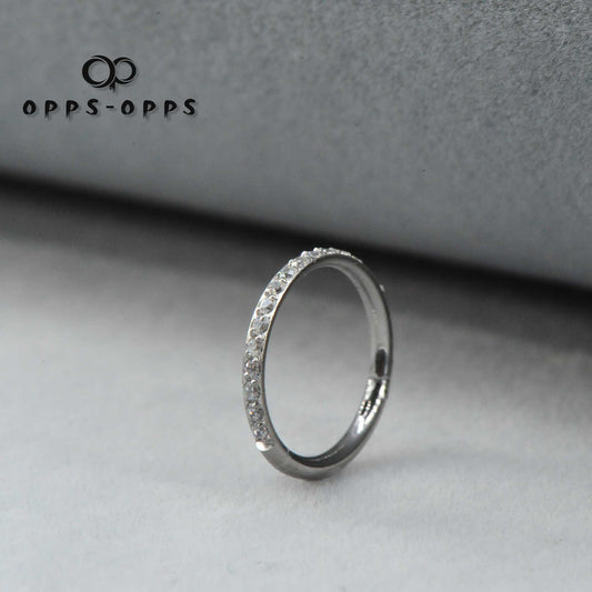 DIAMOND CLIP-ON RING