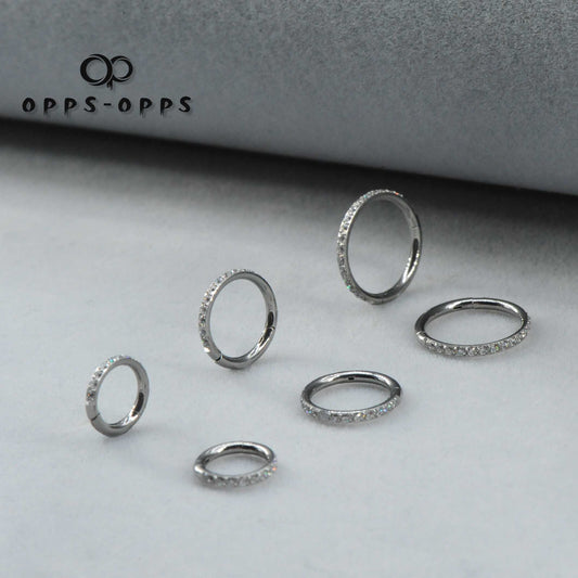 DIAMOND CLIP-ON RING