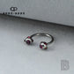 MULTICOLOUR IMPLANT DIAMOND CIRCULAR BARBELL