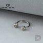 MULTICOLOUR IMPLANT DIAMOND CIRCULAR BARBELL