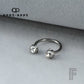 MULTICOLOUR IMPLANT DIAMOND CIRCULAR BARBELL