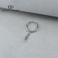 VIPER SNAKE DANGLE HOOP