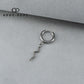 VIPER SNAKE DANGLE HOOP