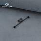 TWISTED HEART INDUSTRIAL BARBELL