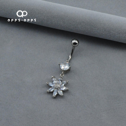 DAISY DANGLE NAVAL BARBELL