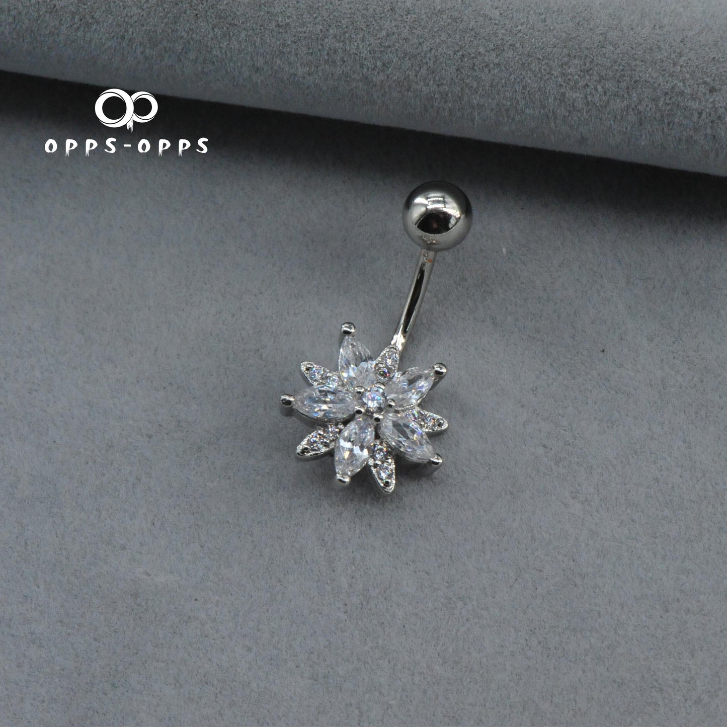 SNOWFLAKE NAVAL BARBELL
