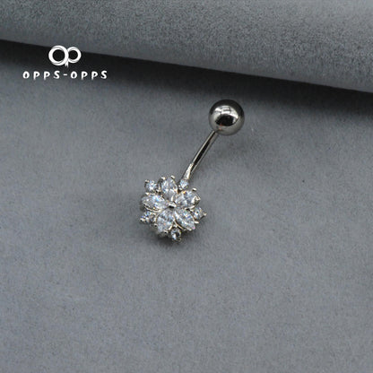 SNOWFLAKE NAVAL BARBELL