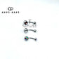 WRAPPED CRYSTAL NAVAL BARBELL