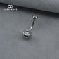 WRAPPED CRYSTAL NAVAL BARBELL