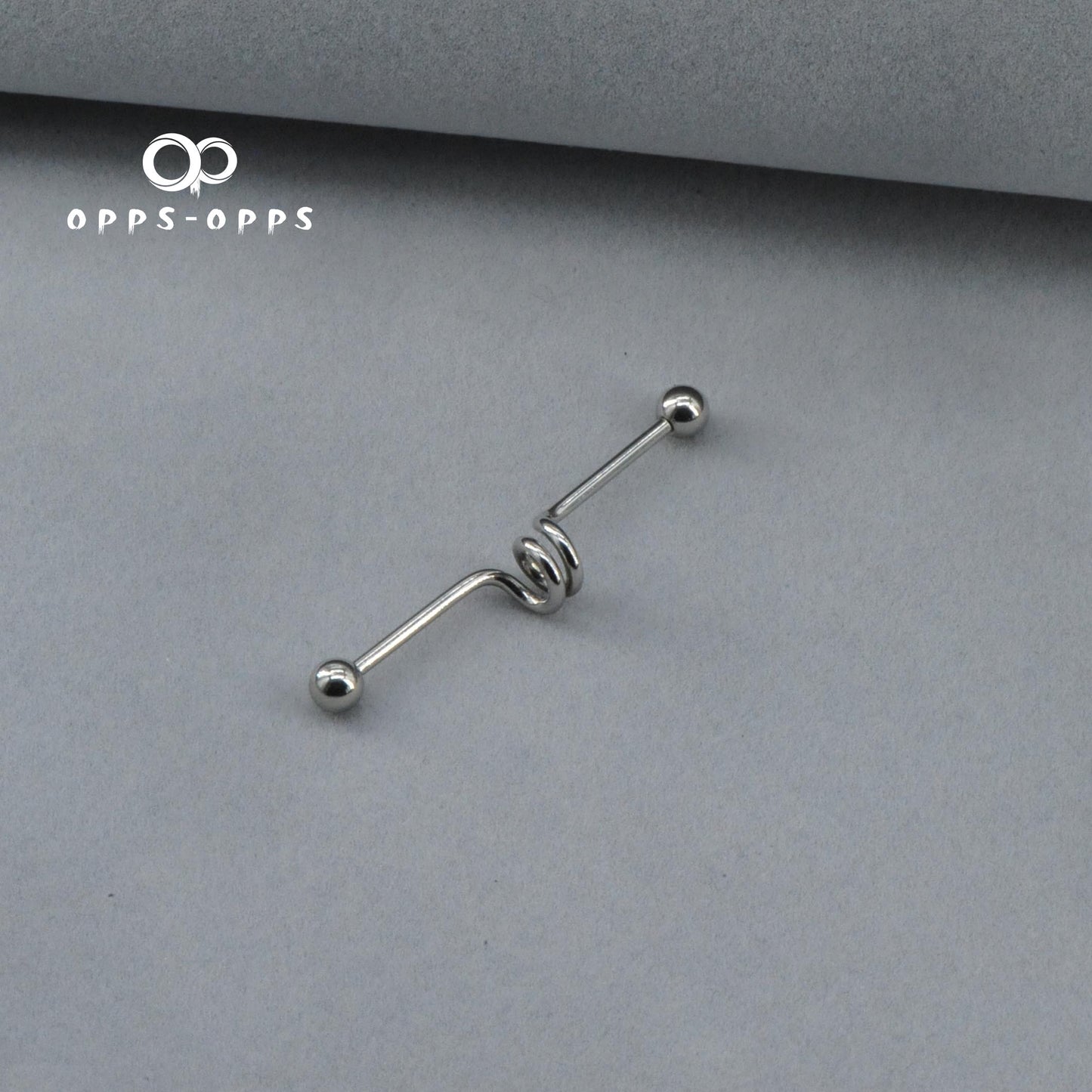 DOUBLE TWISTED SPRING INDUSTRIAL BARBELL