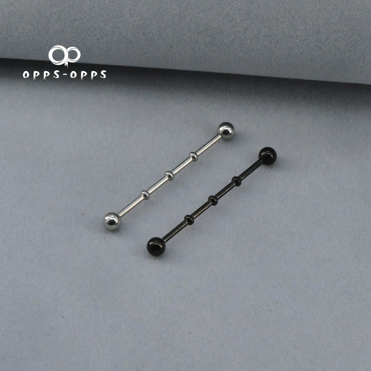 TRIPLE DOTS INDUSTRIAL BARBELL