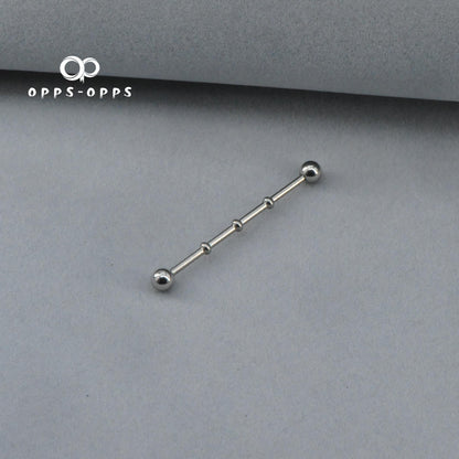 TRIPLE DOTS INDUSTRIAL BARBELL