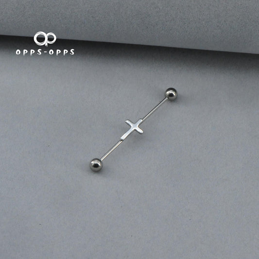 PLAIN CROSS INDUSTRIAL BARBELL