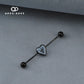 CROSS IN HEART INDUSTRIAL BARBELL